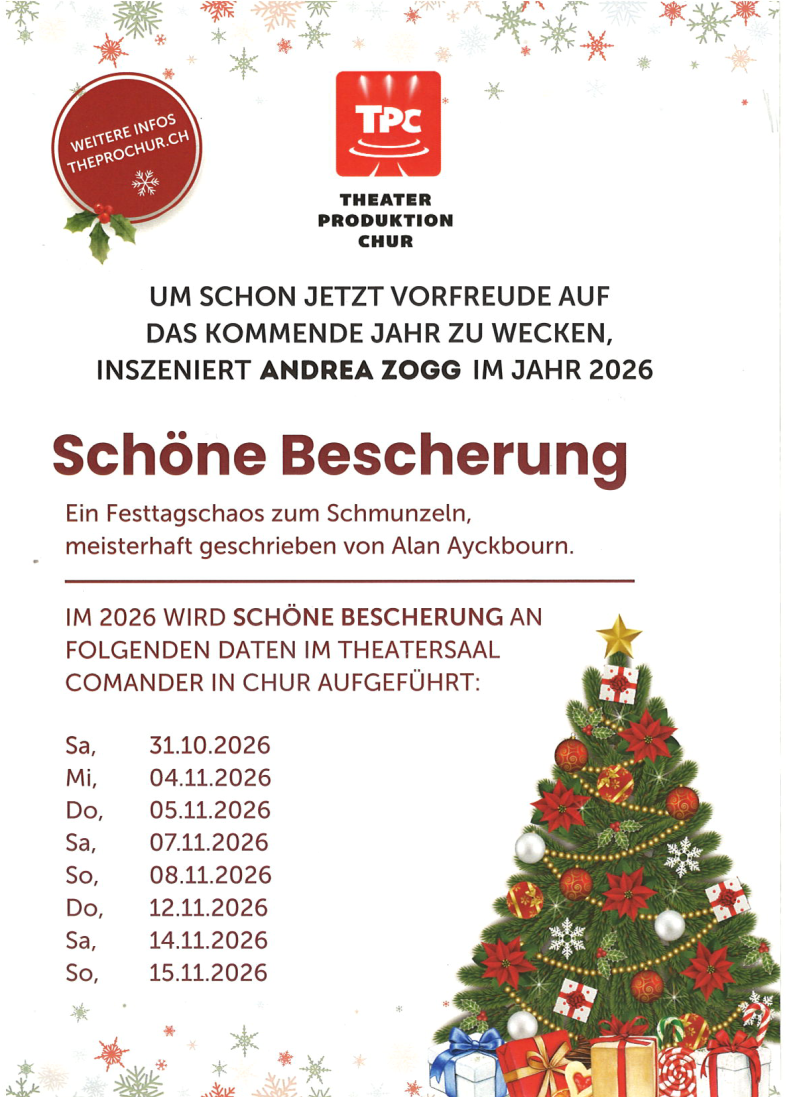 flyer.schoene.Bescherung.Theater